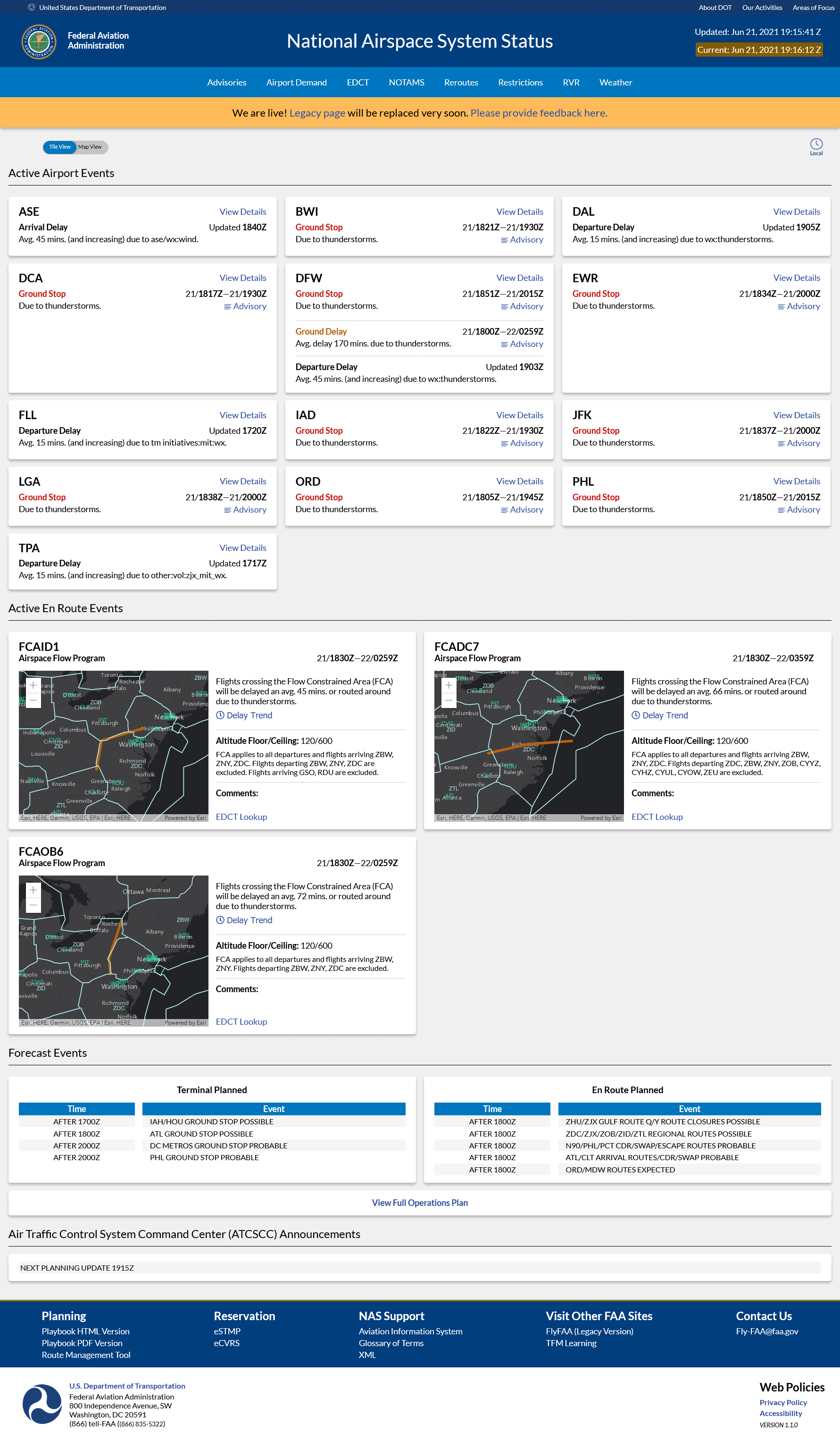 A busy day with 10+ events depicted in NAS.